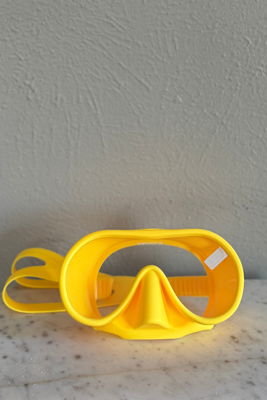 Neon Lemon Children's Scuba Goggles