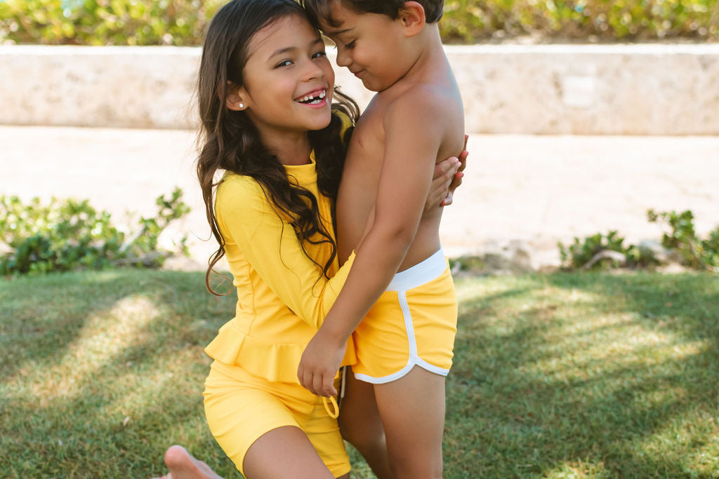 Kid's Water Safety Colored Swimsuits