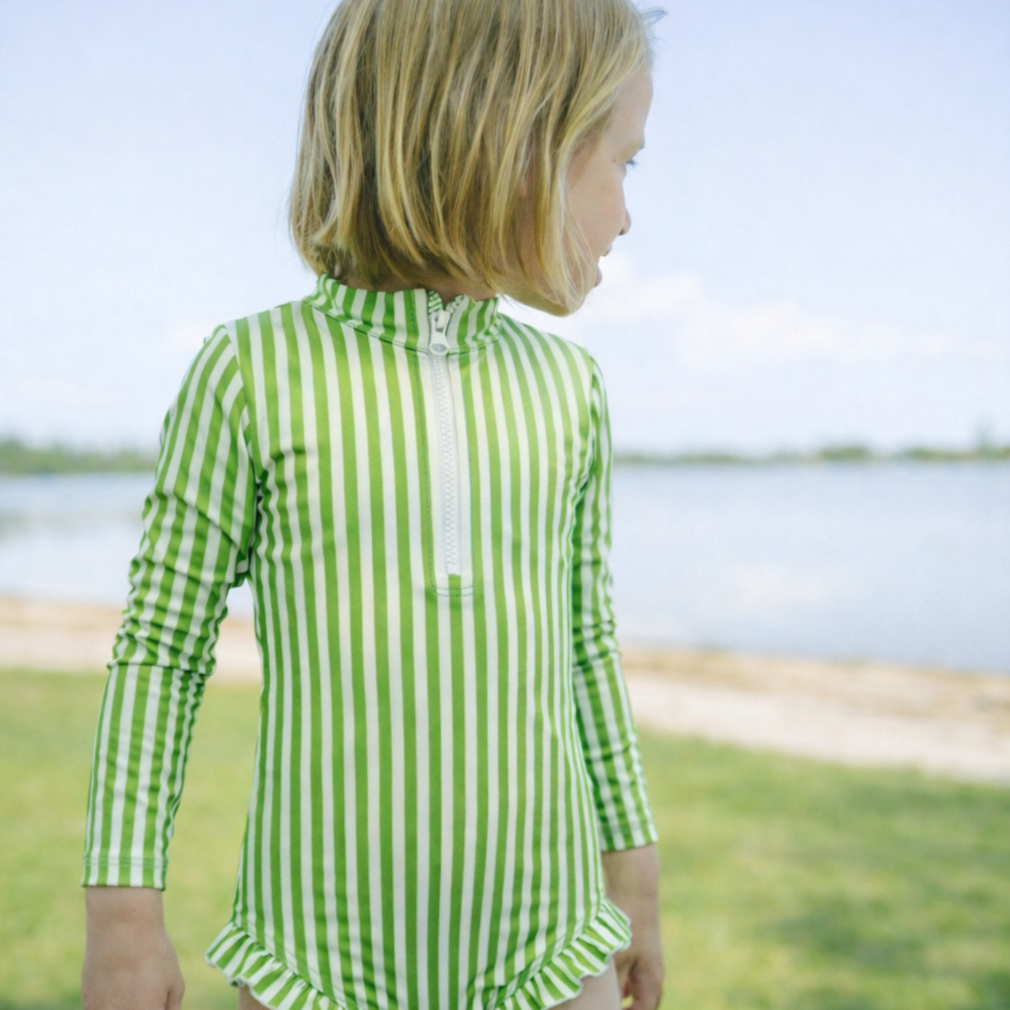 THE ESTHER - Girl's Long Sleeve Swimsuit