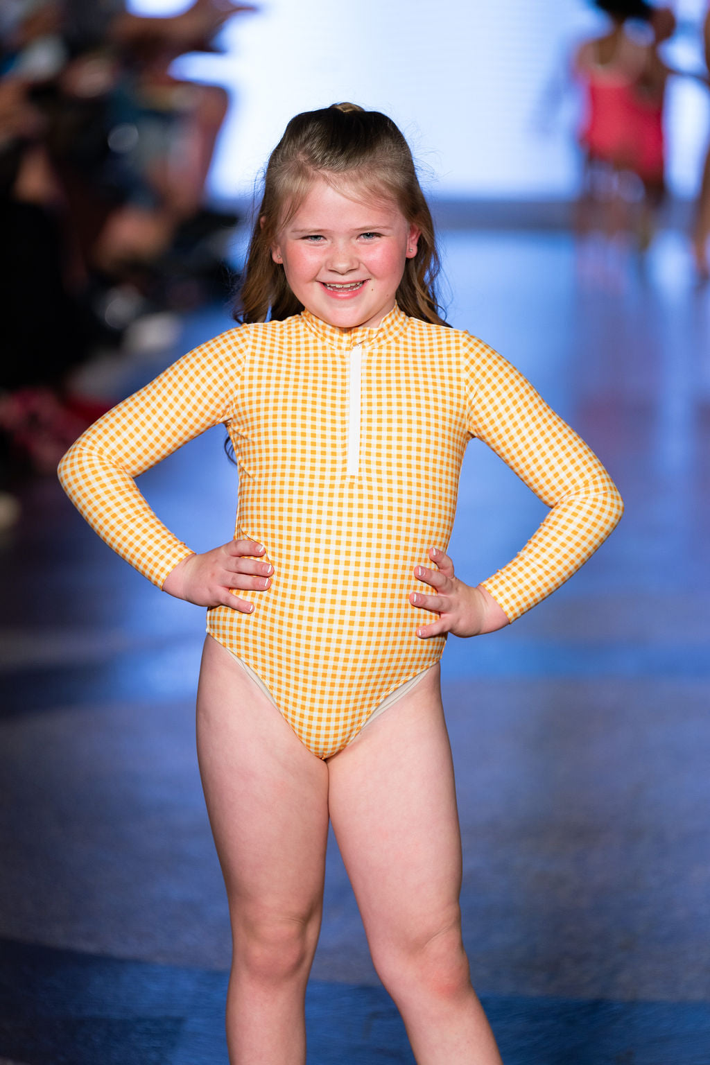 THE ESTHER - Girl's Long Sleeve Swimsuit