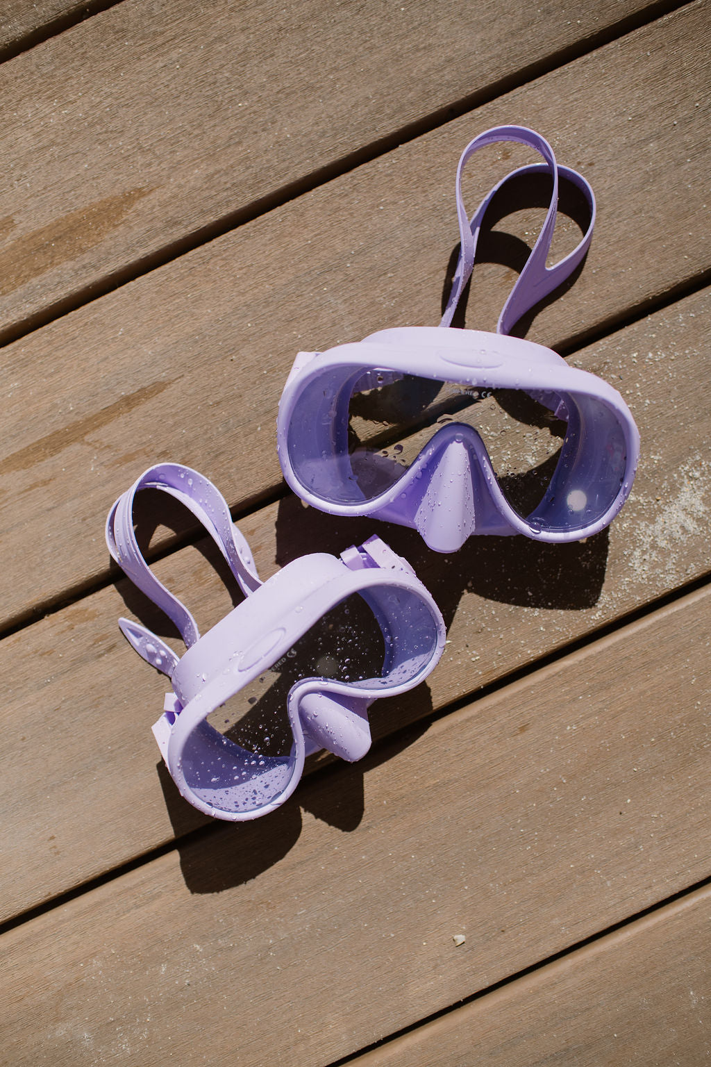 Lilac Adult Scuba Goggles