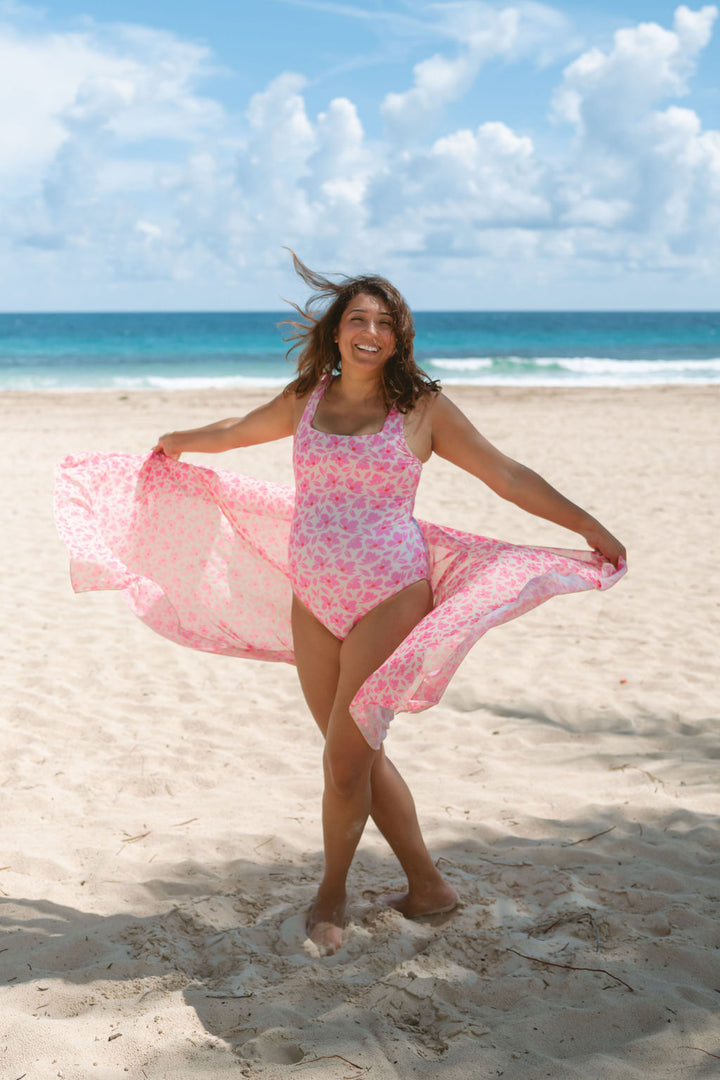 Pink Floral THE TRISH