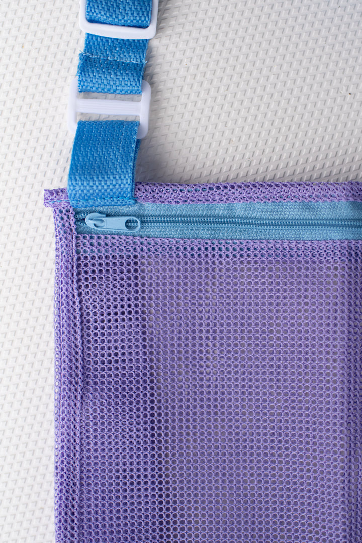 Purple Blue Sea Shell Mesh Bags