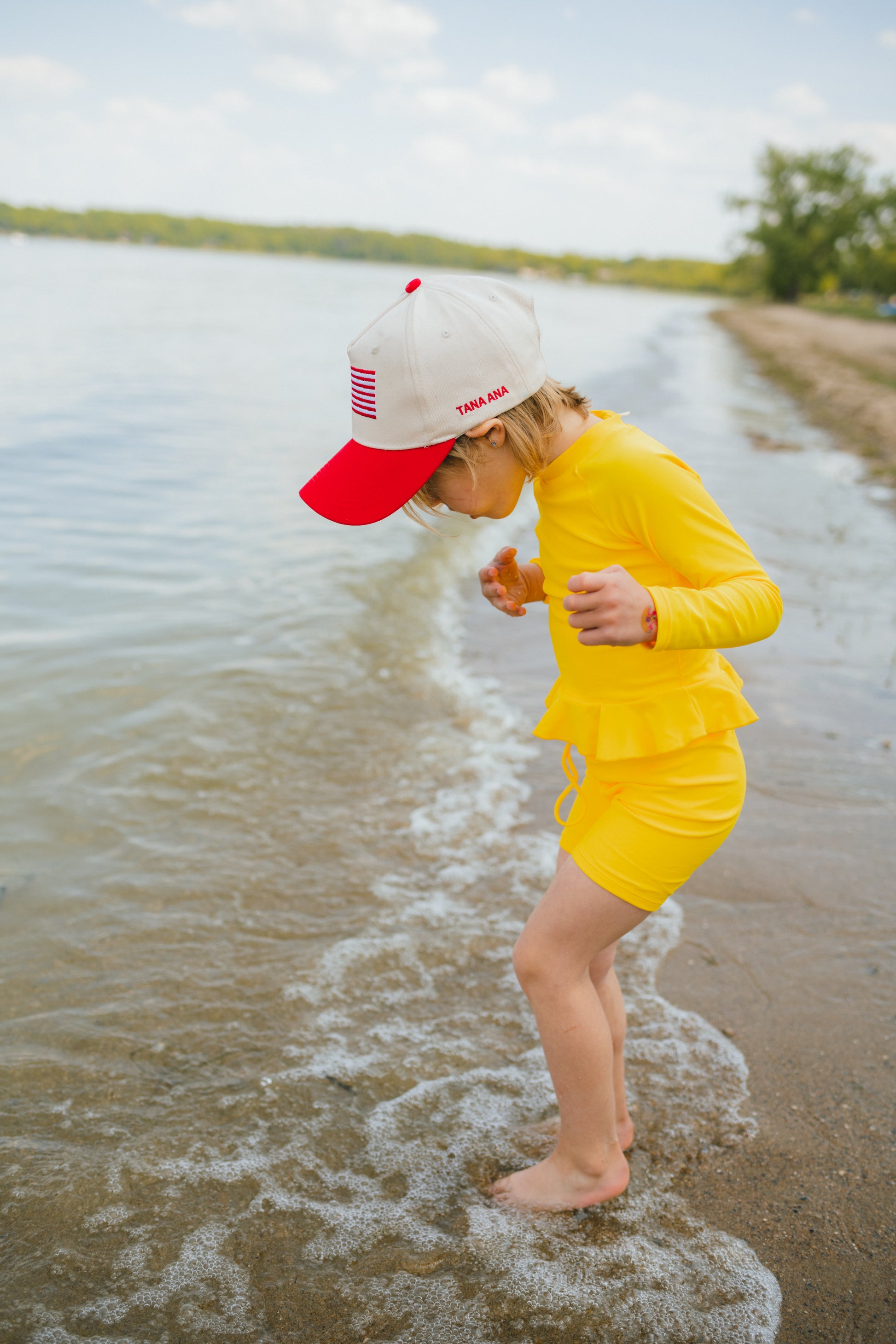 AMERICAN FLAG High Profile Hat – TANA ANA